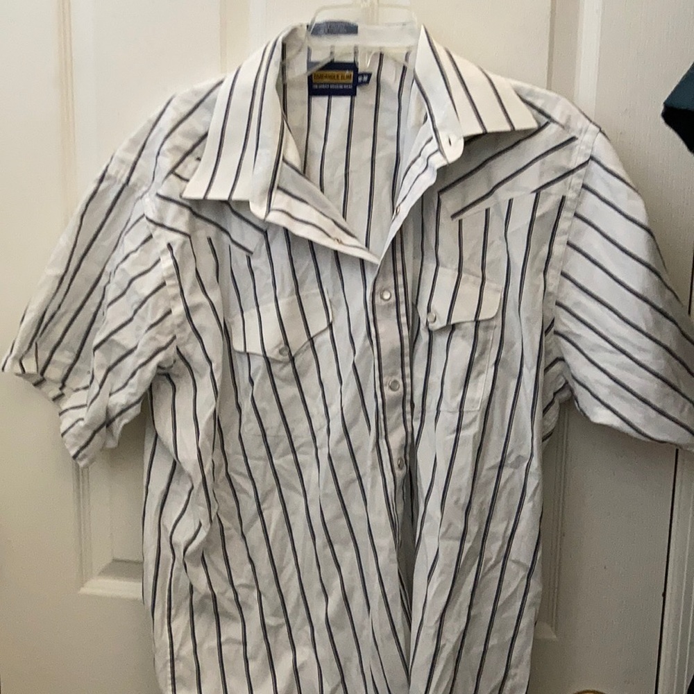 FINAL MARKDOWN Men’s Panhandle Slim Western Style SS Shirt (18, 36)